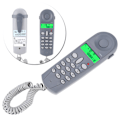 Miniatyrbilde 3 av 8: C019 Kablet telefon Telefonlinjetester Lineman Butt Test Check Connector Kabelverktøy Blå Grå