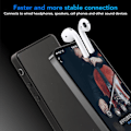 Miniatyrbillede 4 af 7: MP4-afspiller Bærbar 5,0 tommer HD Touch-skærm Bluetooth WiFi Musikafspiller til Sports Running Sort
