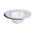 Miniatyrbilde 1 av 5: Kjøkkenvask sil i rustfritt stål, kjøkkenvask avløpssil, kjøkkenvask sil med store 4,5\" diameter brede kanter (2 pakning)