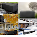 Miniatyrbild 3 av 3: Vattentät 3-sits soffaöverdrag för uteplats - Robust och hållbart