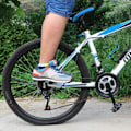 Miniatyrbillede 7 af 7: 2 stk. Universal Stål Aksel Fodtrin Pegs Cykel Sammenklappelig Pedal Fodstøtte Fodtrin