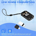 Miniatyrbillede 5 af 5: RFID Smart Chip Reader+5xCUID/UID Kort Kompatibel med NFC Læse Skriver Sort & Transparent21