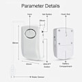 Miniatyrbillede 2 af 5: Vanddetektor, WiFi vandalarmer, 130dB superhøj vandlækagealarm, WiFi vandsensor, vandlækagedetektor med TUYA/Smart Life App, trådløs vand L