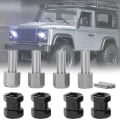 Miniatyrbild 4 av 8: RC-förlängningshjul Hex Hub-drivrutinsadapter Passar för D90 AX10 CC01 SCX10 F350 Svart