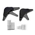 Miniatyrbillede 1 af 8: Motorbeskyttelsesskyder Crash Pad Faldsikring Passer til Honda CBR1000RR 08-17 (Sort)