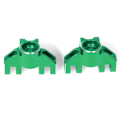 Miniatyrbillede 4 af 5: RC Bil Opgradering Front Styrekop Sæt til 1/18 Mini Grøn
