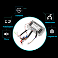 Miniatyrbillede 8 af 8: 1000W Ebikes Børsteløs Controller Sinus Bølger 36V‑48V Universal 3 Tilstand Støbt Aluminium Skal