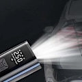 Miniatyrbillede 5 af 5: Mini Bærbar Dæk Inflator med Genopladelig Luftkompressor Trykmåler LED Lys Lav Støj Elektrisk Pumpe til Bil og Cykel