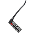 Pikkukuva 5 / 5: 5 Portin PC Tuuletin Hub Jakaja Nopeudensäädin Adapteri 4-nastaiselle PWM Jäähdyttimen Tuulettimelle Tietokoneen Kaapelin Liitin