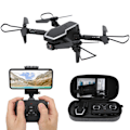 Miniatyrbilde 4 av 8: Mini Drone 4K Høydefinisjon Dobbel Kamera Foldbar Quadcopter Fjernkontroll Fly