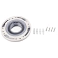 Miniatyrbillede 1 af 8: Toilet Flange Silikone og ABS Grå Universal Toilet Flange Udskiftning til 4in 5in Special 3in Spildevandet Rør