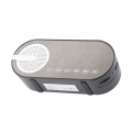 Miniatyrbild 8 av 8: Bluetooth högtalare med digital väckarklocka Bärbar liten tung bas FM-spegelväckarklocka Svart