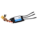 Miniatyrbilde 1 av 8: RC elektrisk fartskontroller 60A vanntett ESC for RC båt RC skipsmodell 5V 6V 8A svart