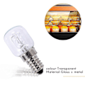 Miniatyrbilde 4 av 4: E14 Høytemperaturpære 500 Grader 25w Halogen Ovnspære E14 250v 25w Quartz Pære Zekai