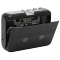 Miniatyrbillede 5 af 8: TON007B Bluetooth Kassetteafspiller med Hovedtelefon Auto Reverse Funktion Stereo Kassetteafspiller Sort