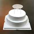 Miniatyrbillede 5 af 5: Flerlags Fødselsdagskage Stativ Holder Dessert Spacer Til DIY Køkken Bageværktøj-zzy 6 tommer