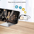 Pikkukuva 3 / 5: USB C - USB 3.0 -sovitin kaulanauhalla (2 kpl), USB-C - USB-A naaras OTG -sovitin USB Type C -sovitin, yhteensopiva MacBookin, Huawein ja muiden kanssa, kulta