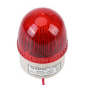 Miniatyrbillede 3 af 8: 1 stk. AC 220V 15W LED Blitz Stroboskoplys Advarselslampe Industri Maskinværktøj Rød