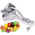 Miniatyrbillede 1 af 5: Manuel Citronpresser i Aluminium Legering, Robust, Nem at Bruge, Frugtpresser
