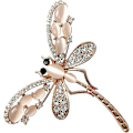 Miniatyrbillede 1 af 5: Multifarvet Opal Krystal Dragonfly Vinger Brosche