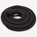 Miniatyrbillede 5 af 5: Realisttisk Gummi Slange Legetøj - 80cm Mamba til Have Dekorationer og Spilopper