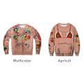 Pikkukuva 4 / 4: Digital Print Crew Neck college - Unisex - XL-koko - 3D- printed - Pitkät hihat - 1 kpl XL