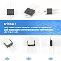 Pikkukuva 4 / 5: BTA41-600B 600V 40A Piiohjaus Tasasuuntaaja Standardi Triac-B7