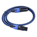 Miniatyrbillede 2 af 5: XLR Kabel Han til Hun Balanceret Professionel Mikrofon dio med Kobberleder Han til Hun 10m/32.8ft