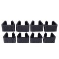 Miniatyrbilde 6 av 8: 8 stk Utendørs terrassemøbelklemmer Rottingmøbler Festemidler Clips Seksjonssofa Sofa Funiture Clips 5,25 cm/2,1 tommer rille 8 stk