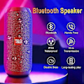 Pikkukuva 3 / 5: 40W vedenkestävä Bluetooth-kaiutin, kannettava langaton stereo subwoofer ja varavirtalähde, sininen