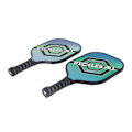 Miniatyrbild 4 av 8: LEIJIAER Pickleball-set i kolfiber med 2 racketar och 4 bollar för inomhus- och utomhusträning