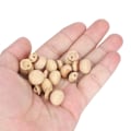 Miniatyrbillede 8 af 8: 10 stk. buksbom udskæringstilbehør Lucky Bag buksbom vedhæng DIY håndlavede forsyninger