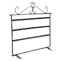 Miniatyrbillede 2 af 8: 72 Huller Øreringe Halskæde Armbånd Ringe Smykker Display Stande Bøjle Holder Rack Sort