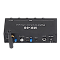 Miniatyrbild 3 av 8: Digital Reverb Stereo Förstärkare Bluetooth 5.0 Dubbel Mikrofoningång DC 12V