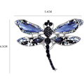 Miniatyrbillede 2 af 2: Krystal Rhinestone Guldsmed Broche Nål Smykker Fødselsdagsgaver Mors Dags BrocherFlot Design