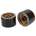 Miniatyrbilde 6 av 8: 2 stk RC aluminiumslegering 2,2 tommers Beadlock hjulnavsett for Axial SCX10 1/10 RC Crawler bil