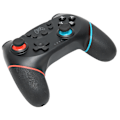 Miniatyrbilde 4 av 8: Bluetooth 6-akset spillkontroller trådløs spillkontroll joystick for Windows-datamaskin venstre blå høyre rød