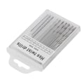 Miniatyrbild 3 av 8: Professionell Twisted Drill Bit Hand Drill Bit Watch Reparation Process Tool Accessory Set