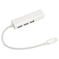 Pikkukuva 5 / 8: USB3.0-keskitin, gigabitin langallinen verkkokortti 10M 100M 1000M RJ45, 3 USB3.0-liitäntäliitäntäasema Win-käyttöjärjestelmälle