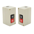 Miniatyrbillede 7 af 8: 10 stk 3-faset motorafbryder 2 positioner selvnulstilling Power Press Button Switch til distributionsbokse 380V 30A