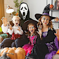 Pikkukuva 4 / 4: Realistinen Halloween Ghostface Scream -naamio aikuisille ja lapsille