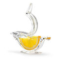 Miniatyrbillede 1 af 5: 2 stk. Citronpresser Bærbar Juicer Dobbelt Skål Citron Appelsin Juicer Manuel Appelsinpresser Pres Køkkenredskaber
