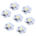 Miniatyrbild 6 av 8: 25st 5V LED-chips 200LM 1W High Power LED-lampa pärlor för gör-det-själv-belysningsarmaturerKallvit 10000K