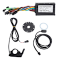 Miniatyrbillede 2 af 8: Cykel Lithium Batteri Konverteringssæt FT 8C Magnetisk Punkt 109R Gas EN06 LCD Display 17A Cykel 3 Mode Controller Kit til Cykelreparation