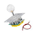 Pikkukuva 2 / 8: Värikäs LED-valaistu joystick, joka voidaan vaihtaa 4-8-suuntaisesta toiminnasta arcade-peliin