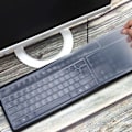 Miniatyrbild 1 av 5: Transparent Dammskydd för Tangentbord, Återanvändbar Vattentät för Standard Desktop-tangentbord