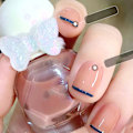 Miniatyrbild 2 av 5: Nagellack Gel Vattenbaserad Hög Glans Blank Hållbar Frostad Nagellack för Damer B05