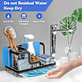 Miniatyrbild 2 av 5: Svampställ i rostfritt stål 304 för diskho