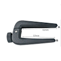Miniatyrbilde 5 av 5: Justerbar spenningsgitarcapo for akustiske og elektriske gitarer - Pro Capo - Svart