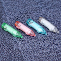 Miniatyrbild 7 av 8: 4 st LED undervattensfiskeljus Nattlampa Lure Attractor Lure Bait Deive Tool